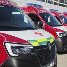 Entregamos 11 ambulancias de soporte vital avanzado a Cruz Roja Madrid