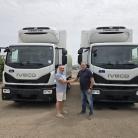 Entrega de 2 vehículos frigoríficos a Logística Madal