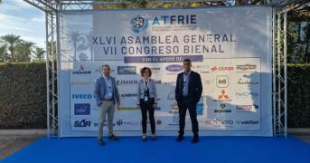 César Sebastià – Jefe de ventas de Zona Levante, Rosa Perarnau – Directora Comercial, Alberto Vidal – Jefe Nacional de Ventas