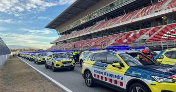 Nuevos vehículos de Fraikin para los Mossos d'Esquadra