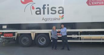 Entrega de Fraikin a Agotzaina - Afisa