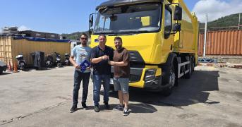 Nuevo camión compactador para Transpiedra