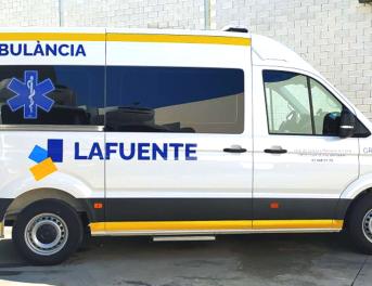 Fraikin entrega 5 ambulancias SVB a Lafuente Transport Sanitari