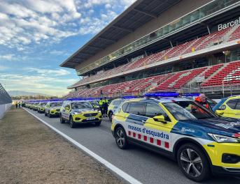 Nuevos vehículos de Fraikin para los Mossos d'Esquadra