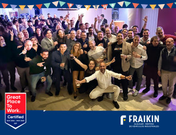 Renovación Great Place To Work Fraikin