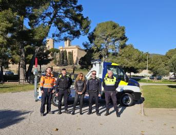 Entrega de Fraikin a la Policía Local de St. Pere de Ribes