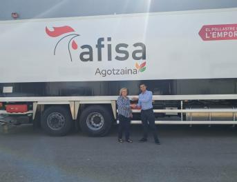 Entrega de Fraikin a Agotzaina - Afisa