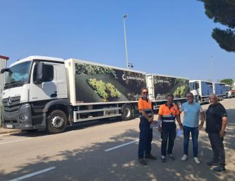Entrega de Fraikin a Ilunion Textil Care