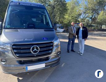 Entrega de Fraikin a Travel Road
