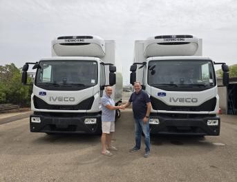 Entrega de 2 vehículos frigoríficos a Logística Madal