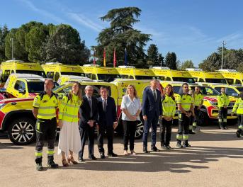 Fraikin entrega 99 ambulancias al Samur Madrid