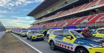 Nuevos vehículos de Fraikin para los Mossos d'Esquadra