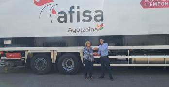 Entrega de Fraikin a Agotzaina - Afisa
