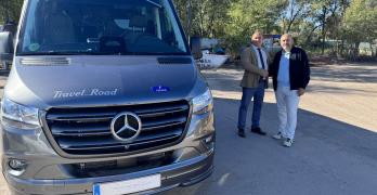 Entrega de Fraikin a Travel Road