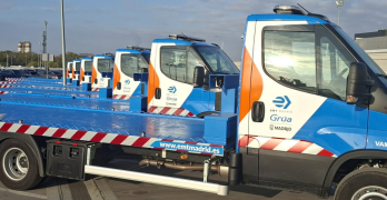 Fraikin entrega Grúas Híbridas Madrid